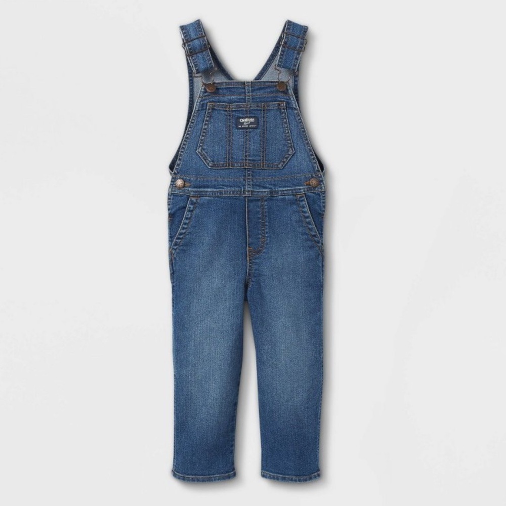 OshKosh B'gosh denim overalls